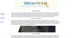 Desktop Screenshot of emaginefactory.com
