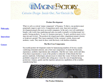 Tablet Screenshot of emaginefactory.com
